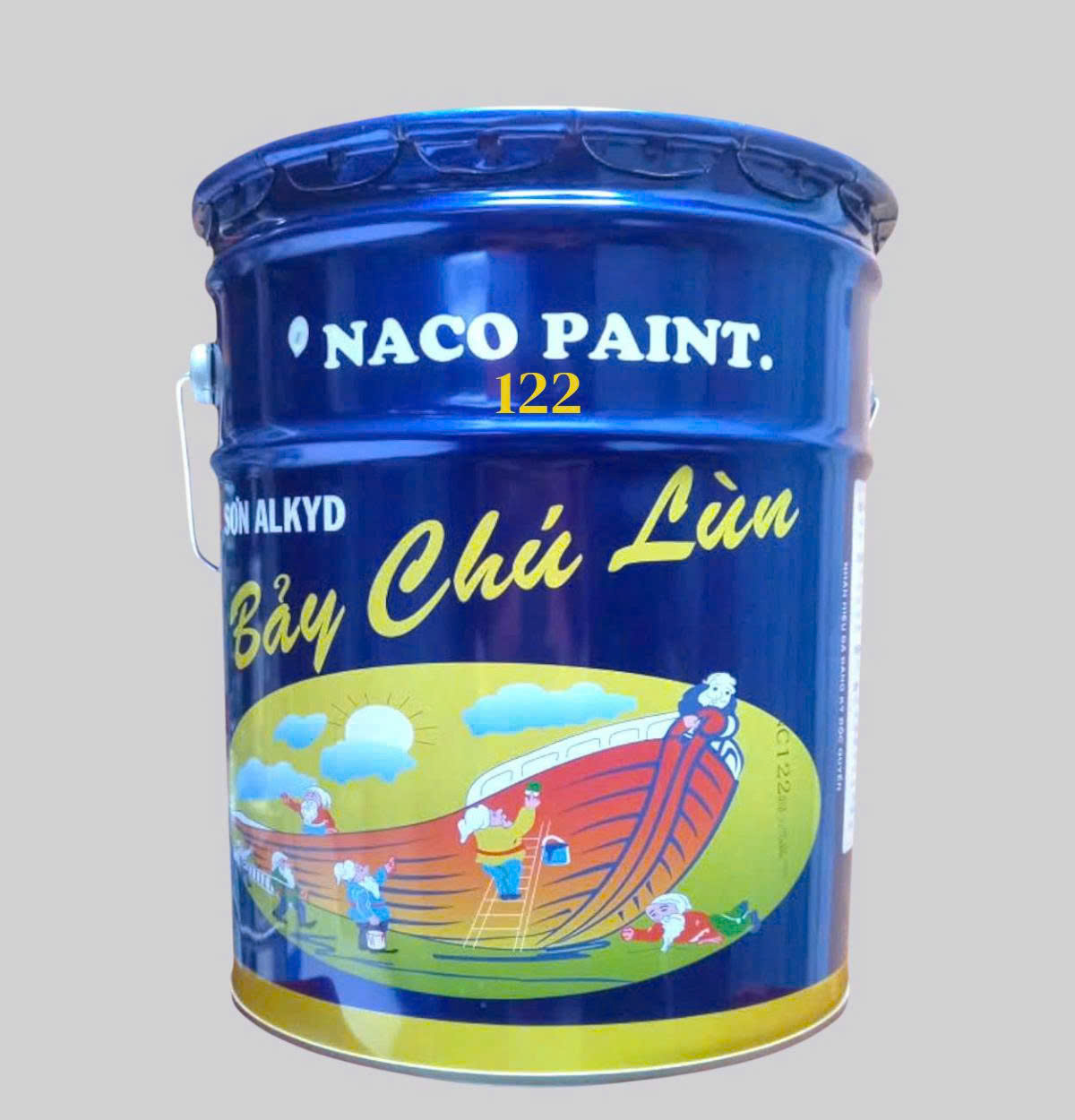 NC122 SƠN DẦU ALKYD _ XÁM GHI