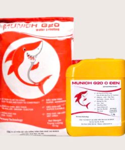 CHỐNG THẤM MUNICH POLYME G20C - 2 THÀNH PHẦN CHO BỂ CÁ, BỂ ÂM, HỐ CẦU THANG...