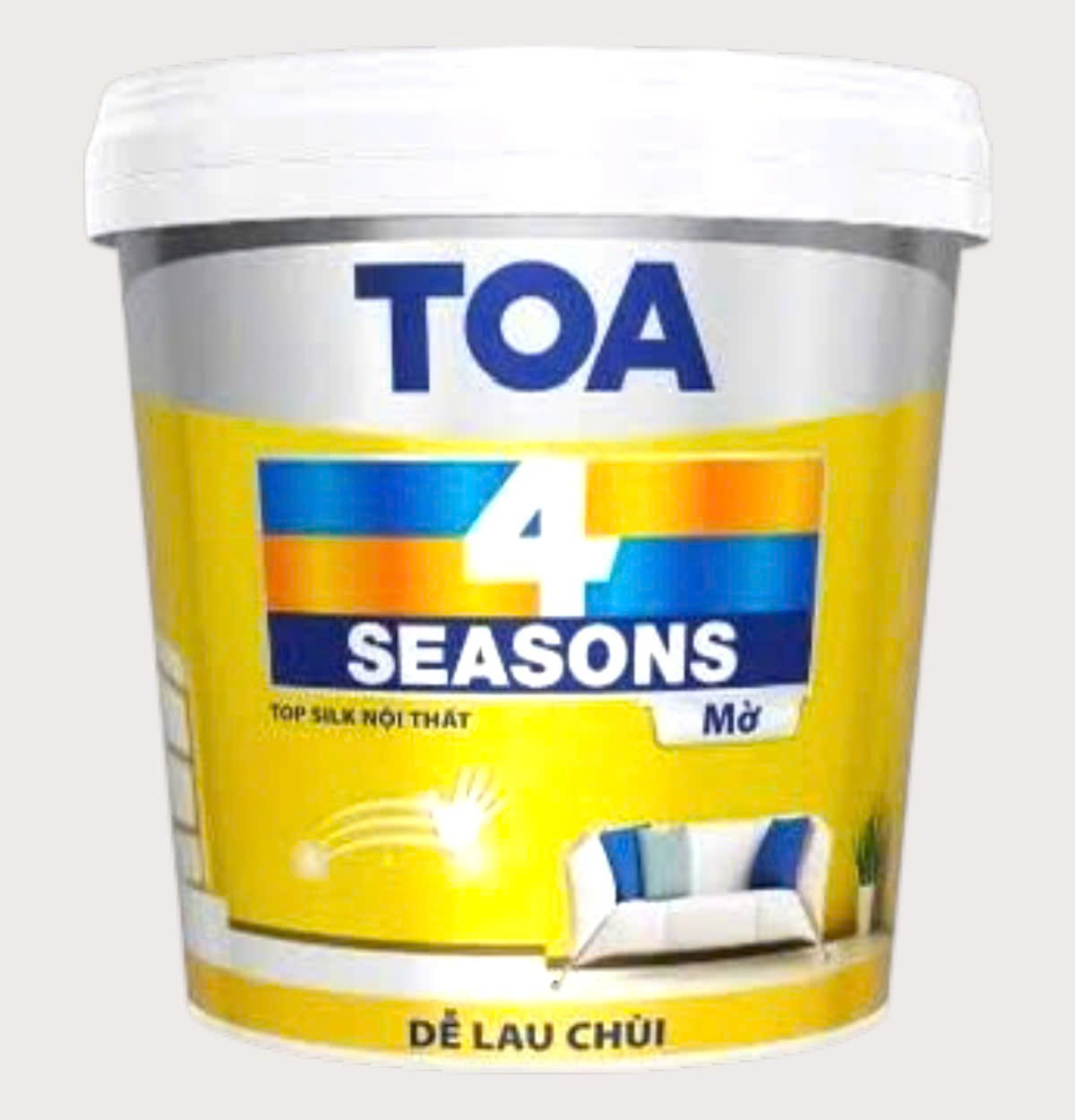 SƠN TOA - SƠN NỘI THẤT MỜ- 4 SEASONS TOP SHILK