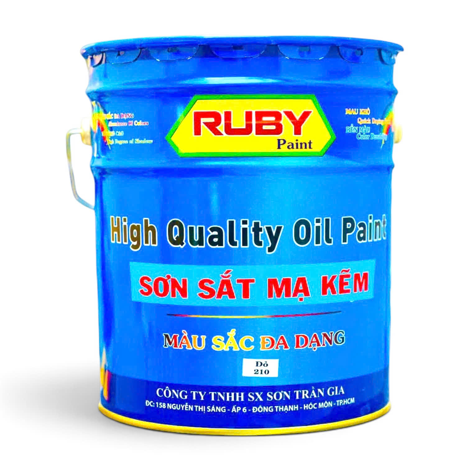 SƠN RUBY - SƠN SẮT MẠ KẼM NHANH KHÔ